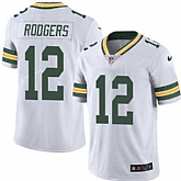 Nike Green Bay Packers #12 Aaron Rodgers White NFL Vapor Untouchable Limited Jersey,baseball caps,new era cap wholesale,wholesale hats